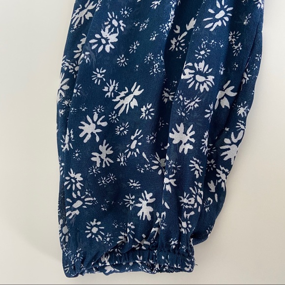 NWT Free People Blue Floral Wallflower Midi Dress - Picture 8 of 8